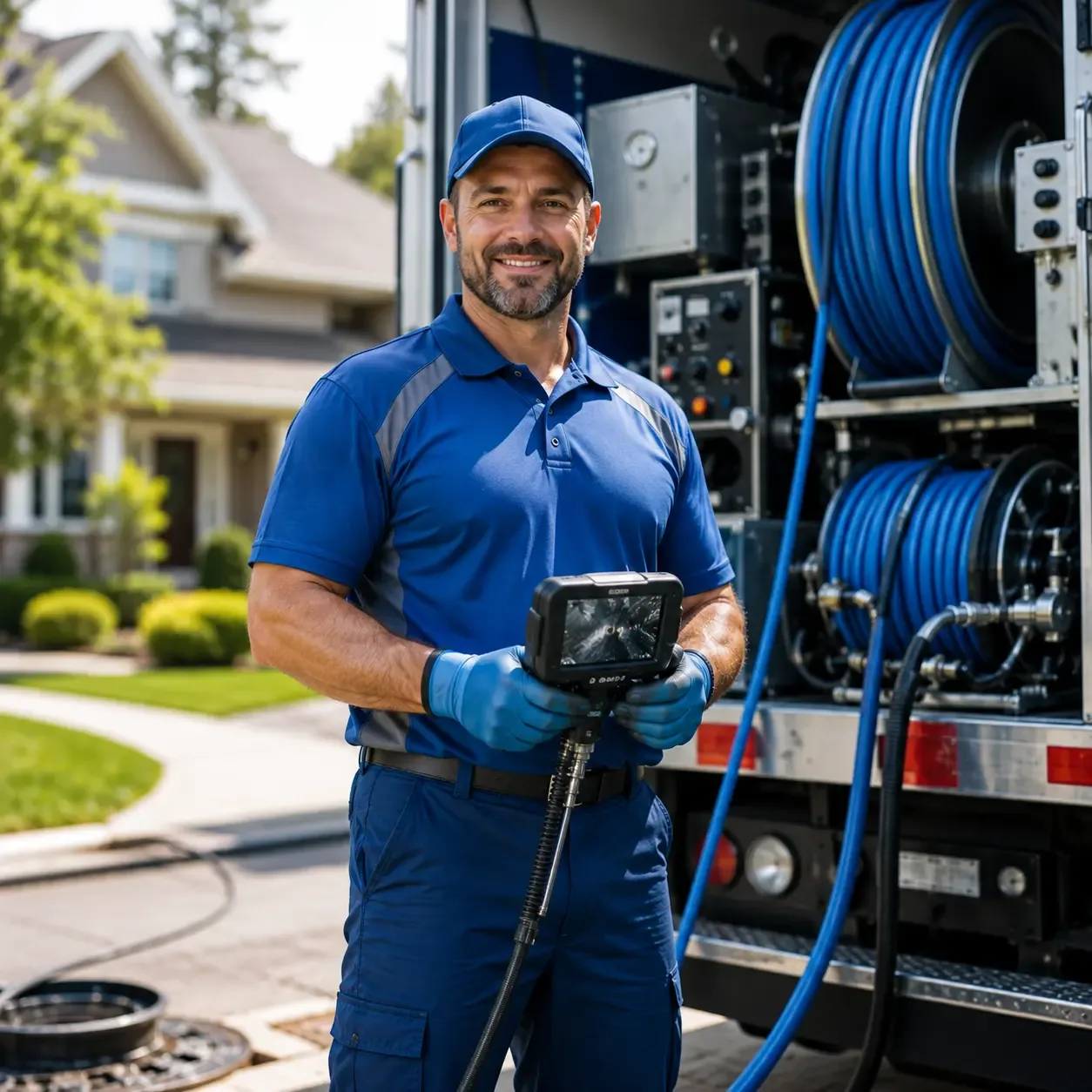 Local outdoor drain cleaning specialists in West Brooklyn, IL